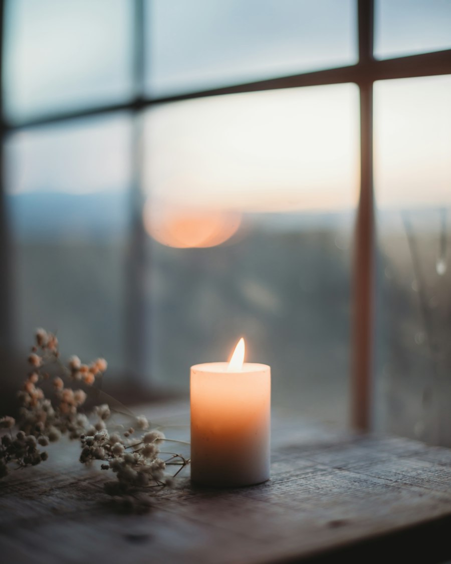 Wind-Down Set — Fireside Candle Warmer Lamp with Timer