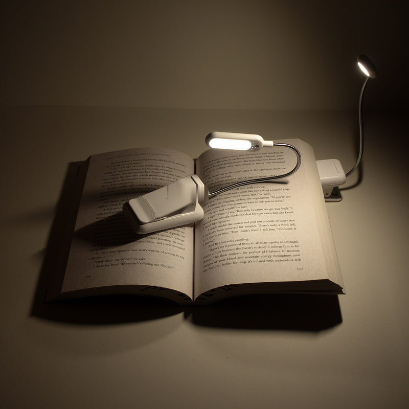 Ember Clip-On Book Light, 2-Pack